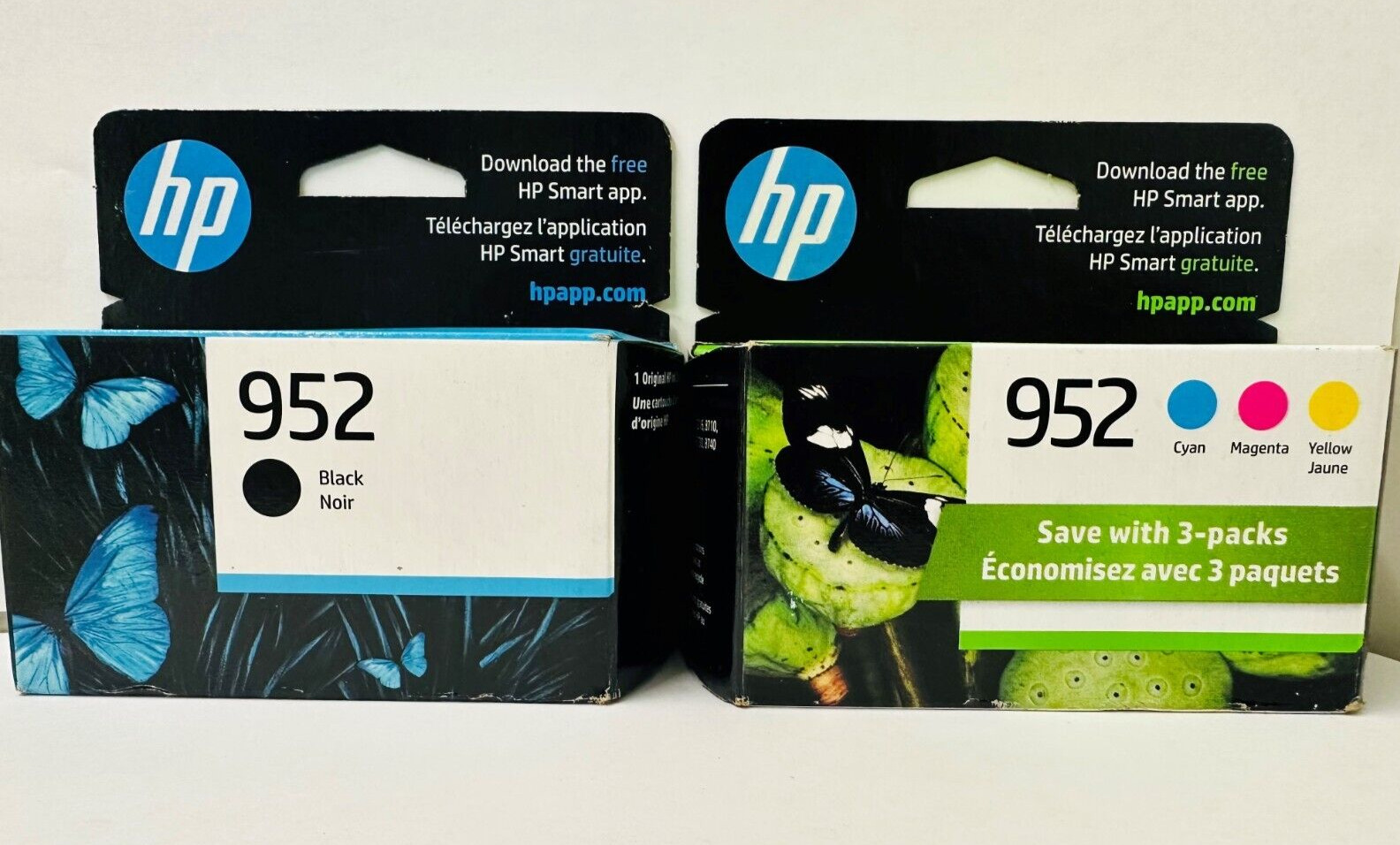 New Genuine HP 952 Black Color 4PK Ink Cartridges Box OfficeJet Pro 7720