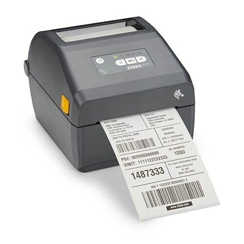 Zebra ZD421t Desktop Label Printer with Thermal Transfer Printing