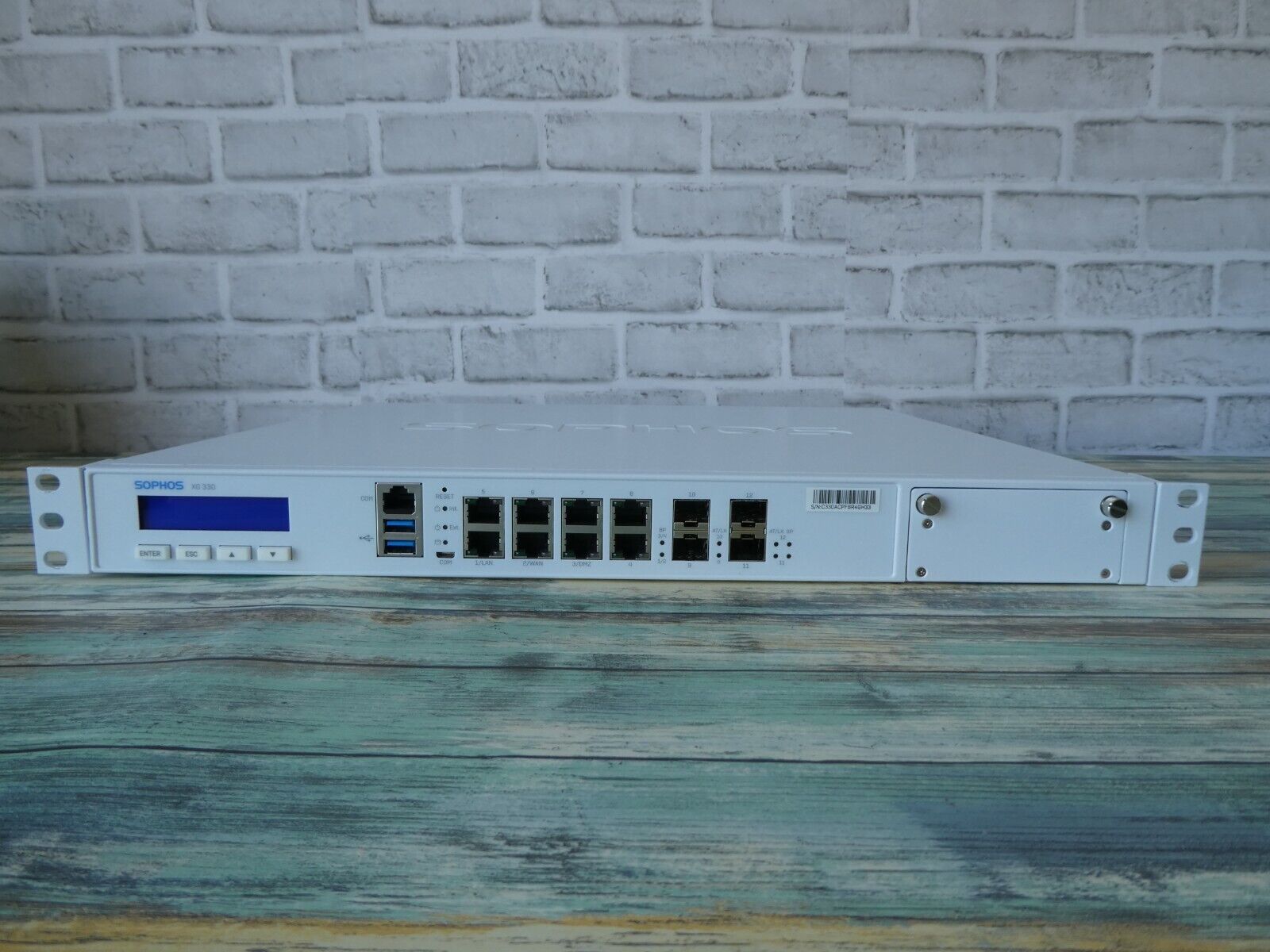 Sophos XG-330 REV 2 Firewall Tested w/ Power Cord (PF SENSE COMPATIBLE)
