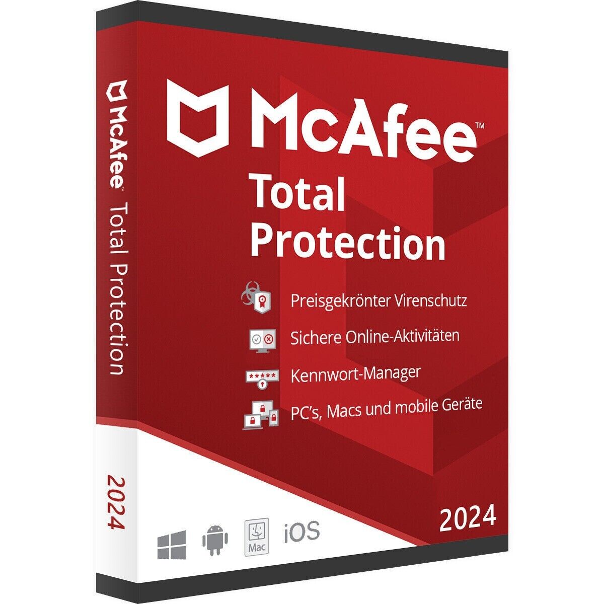 Mc@fee Total Protection 2024 1 Device 3 Years