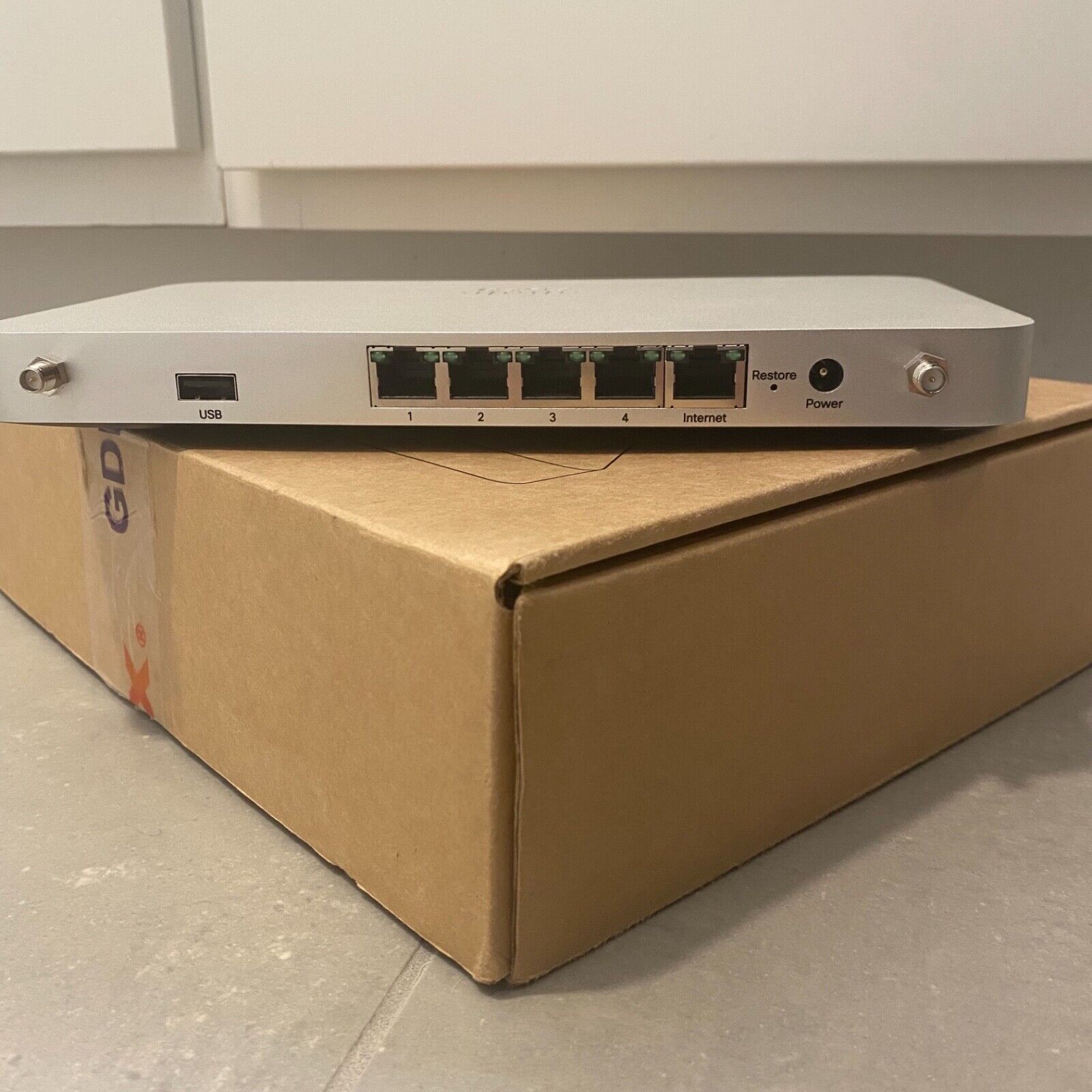Cisco Meraki MX65W Cloud-Managed Security Firewall and DHCP Device UNCLAIMED