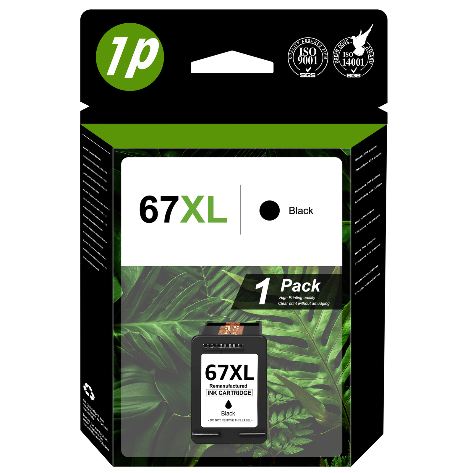 67XL Ink Cartridge for HP Ink 67 Deskjet 2700e 2800e 2755e 4155e Envy 6055e 6455 67XL Ink Cartridge for HP Ink 67 Deskjet 2700e 2800e 2755e 4155e Envy 6055e 6455