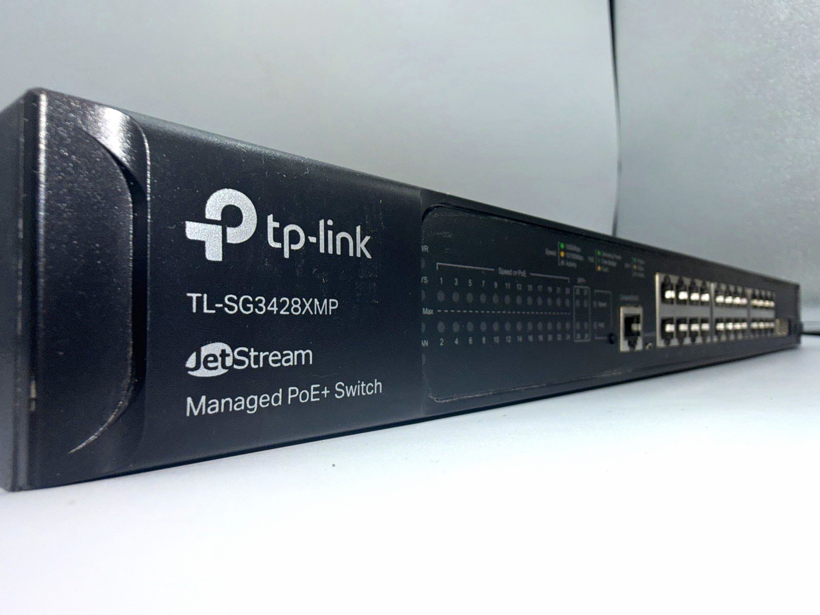 TP-LINK JetStream TL-SG3428XMP 24-Port Gigabit PoE+ 10G SFP+ Rack TP-LINK JetStream TL-SG3428XMP 24-Port Gigabit PoE+ 10G SFP+ Rack
