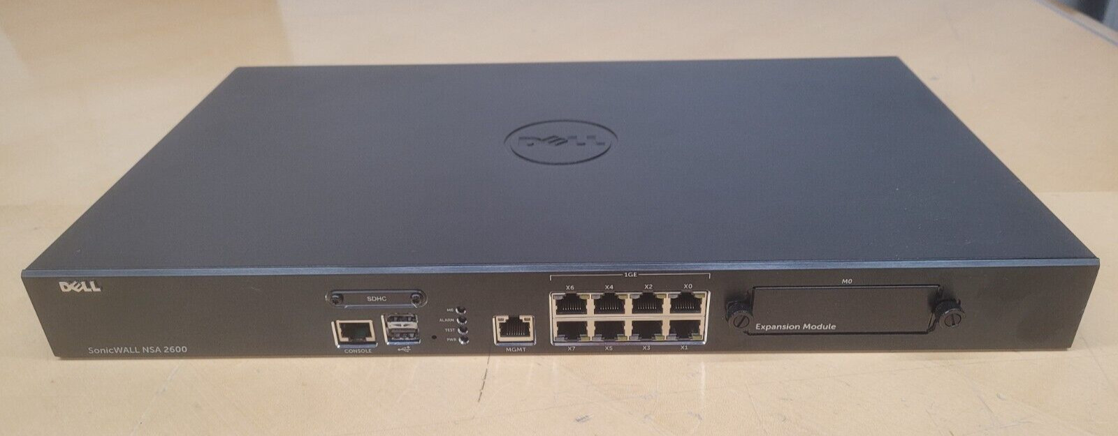 DELL SonicWALL NSA 2600 Network Security Firewall Appliance
