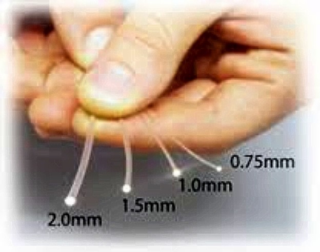 PMMA Plastic End Glow and Sideglow Fiber Optic Cables sold per foot PMMA Plastic End Glow and Sideglow Fiber Optic Cables sold per foot