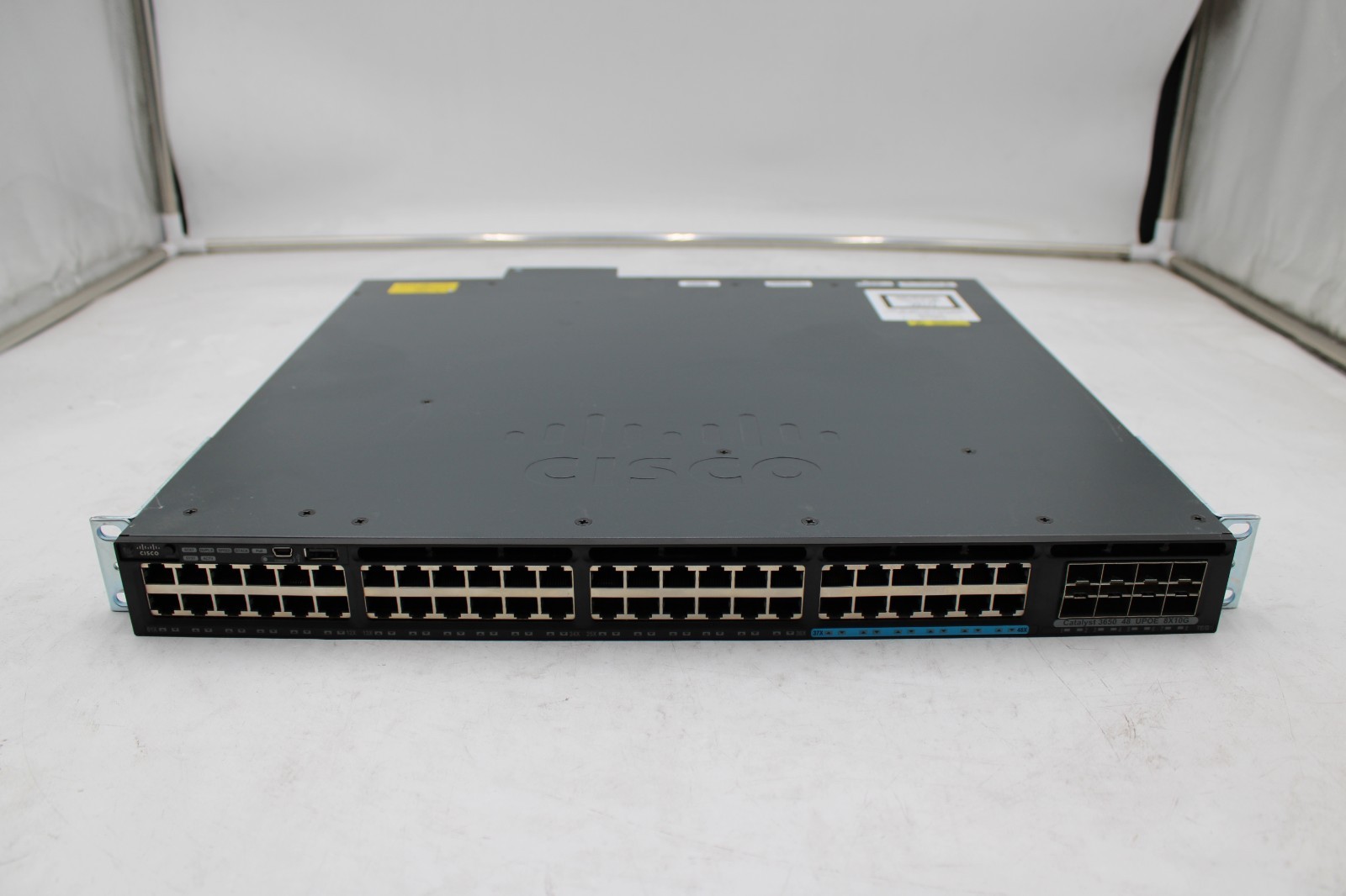 Cisco WS-C3650-12X48UR-L 48-Port Stackable Layer 3 8x10G SFP+ Port Switch