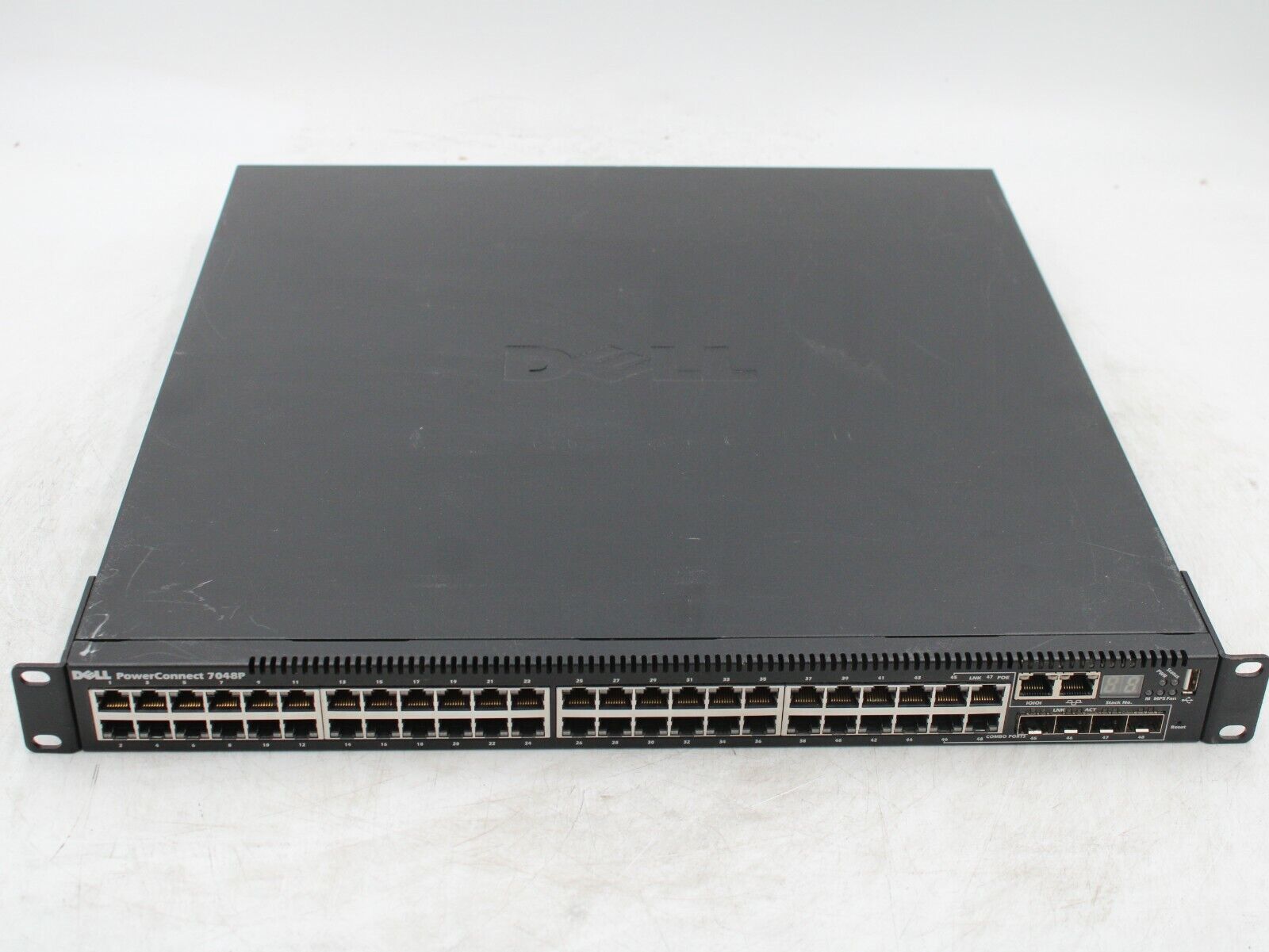 Dell PowerConnect 7048P 0F2H9J 48-Port Gigabit POE+ Managed Network Switch 
