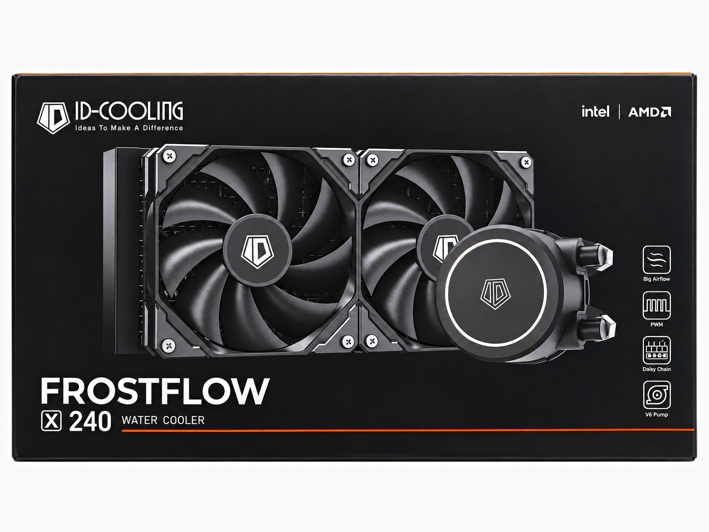 ID-COOLING FROSTFLOW X 240 240mm Liquid CPU Cooler Intel/AMD LGA1700 AM4