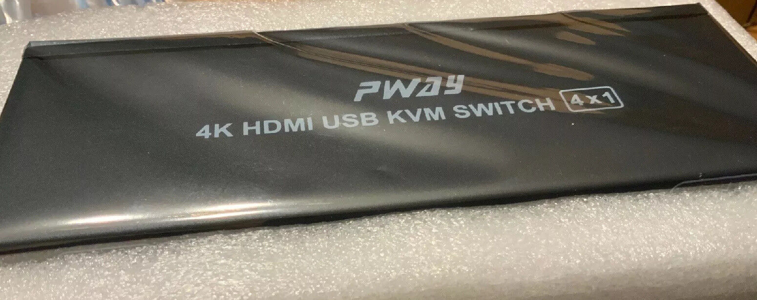 PWAY 4k HDMI USB KVM SWITCH 4x1