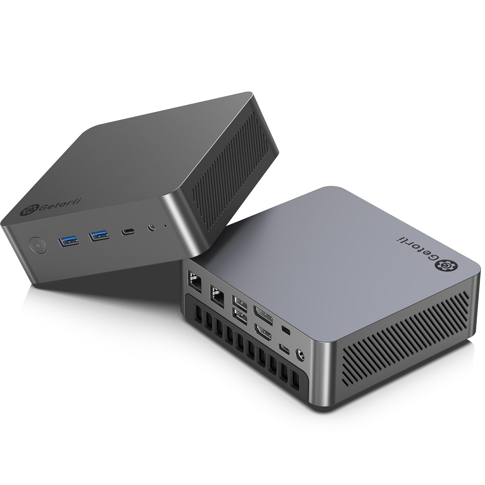 Mini PC Ryzen 7 8745HS 16GB DDR5 500GB NVMe SSD Radeon 780M Dual USB4 4K