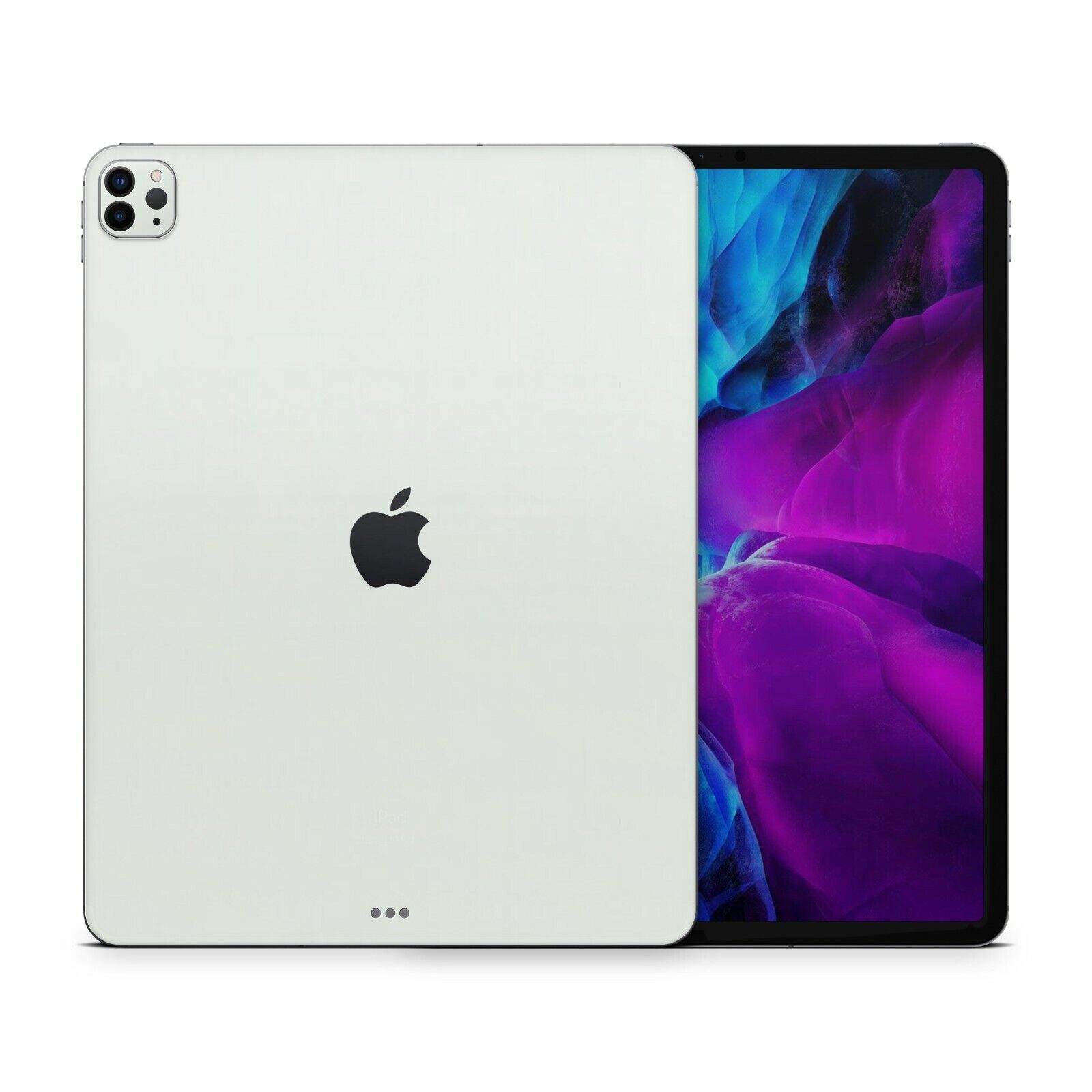 RT.SKINS Simple White Premium Full Body Skin for Apple iPad Pro 12.9 inch (2021)