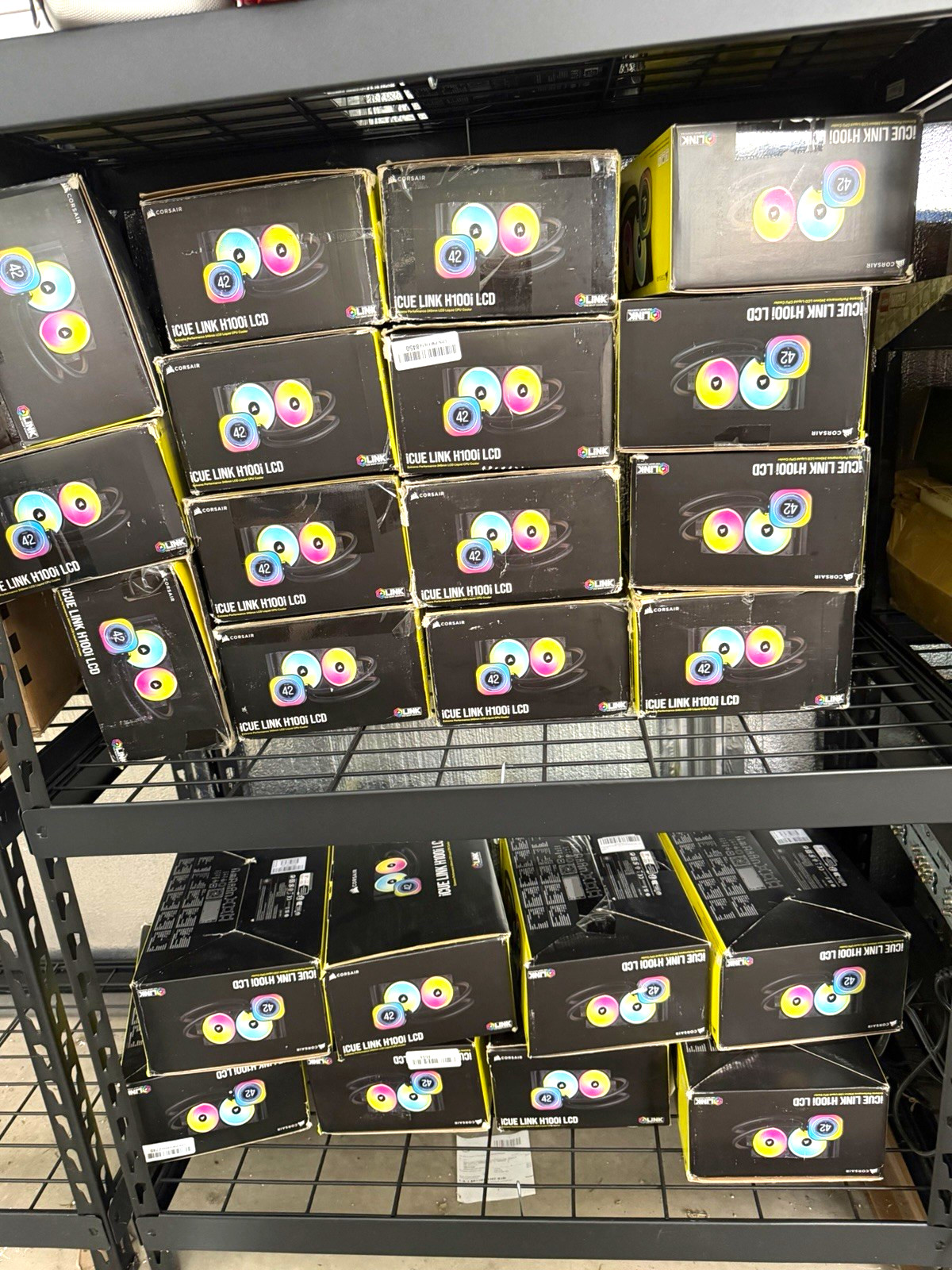 Corsair iCUE LINK H100i LCD Black performance liquid cooler Bulk Deal 23 units