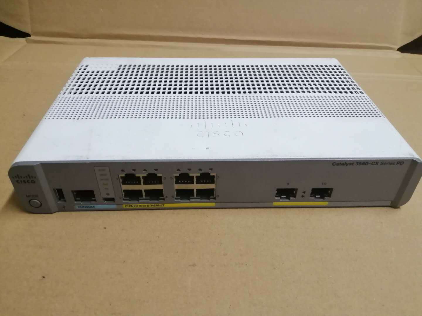 Cisco WS-C3560CX-8PT-S 3560Cx Series 8 Ge Poe+ Catalyst Ip Base Switch