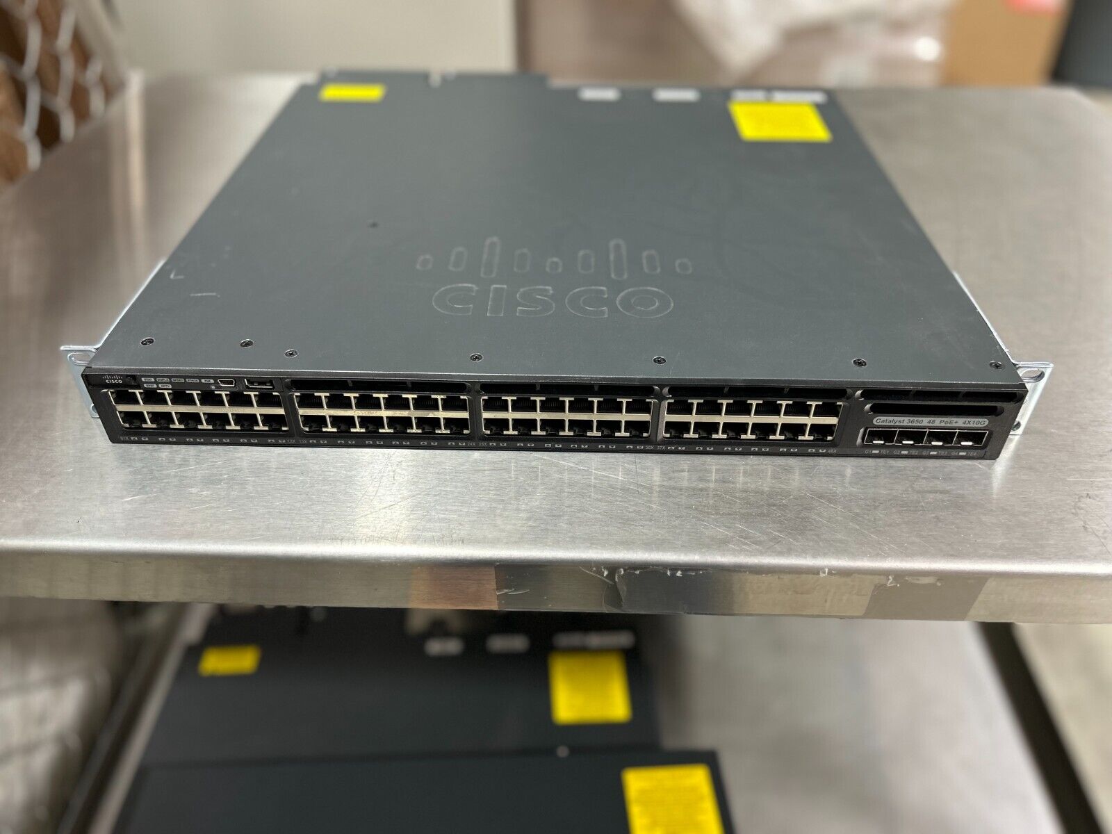 Cisco Catalyst 3650 48 4x10g Port Gigabit Switch Ethernet