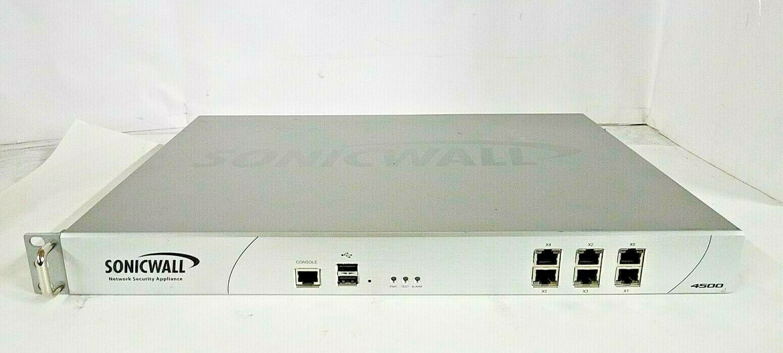 Sonicwall NSA 4500 6-Port 10/100/1000 Security Appliance