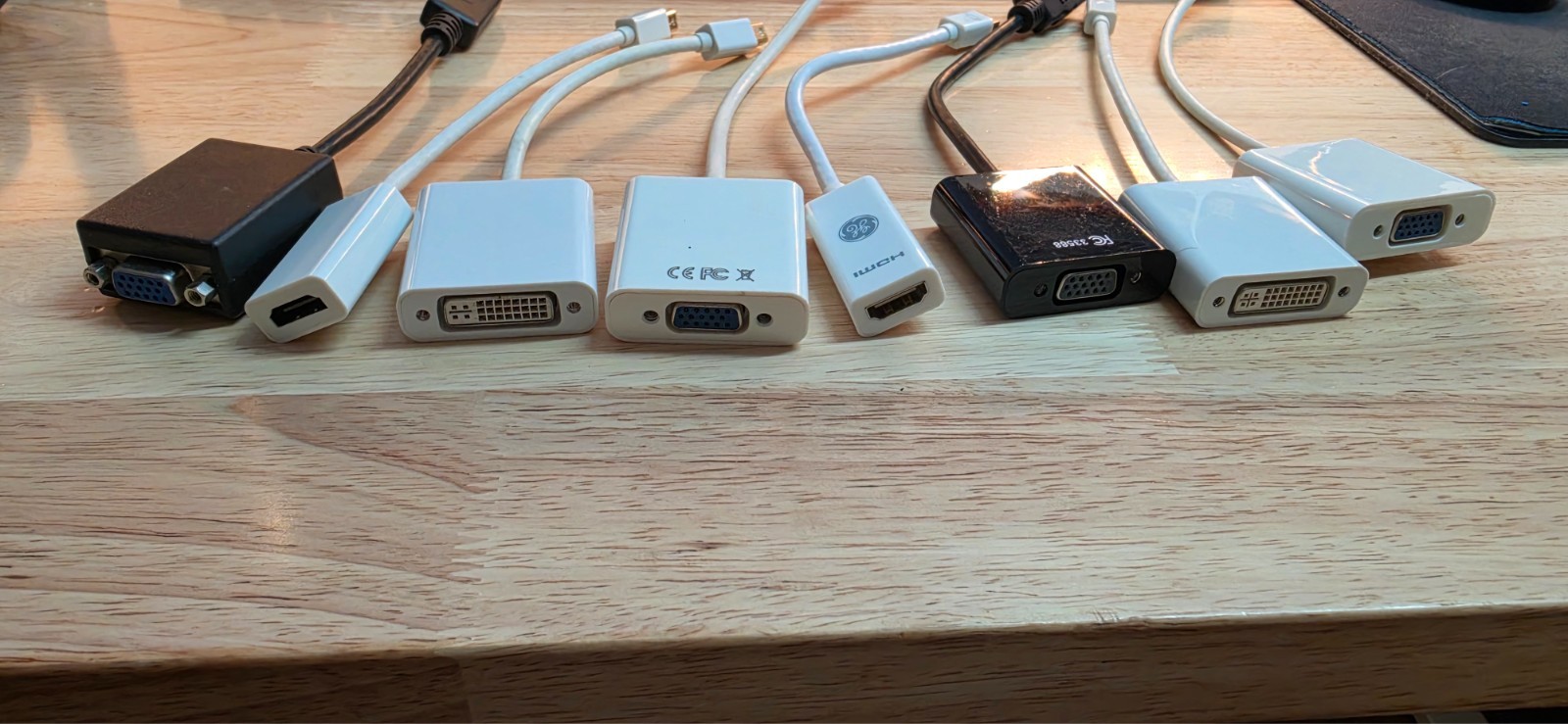 Lot of Display cables and adapters
