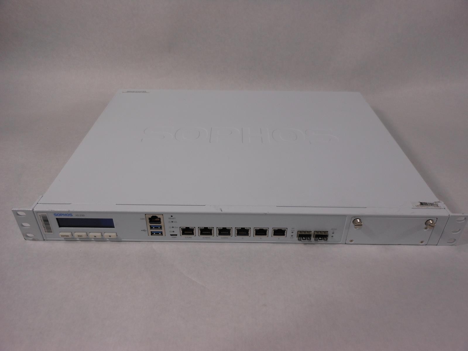 SOPHOS XG 230 REV 2 TESTED SOPHOS XG 230 REV 2 TESTED