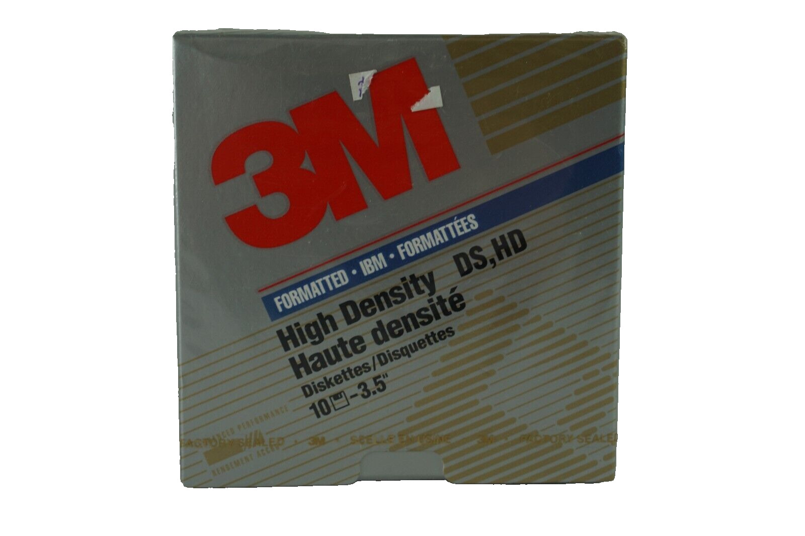 3m High Density 3.5in. Floppy Disk (12881) New Sealed.