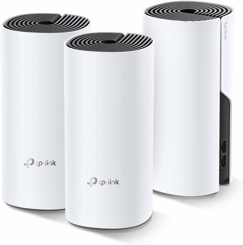 TP-Link 3-Pack Mesh WiFi System, Seamless Roaming, Deco M4 3-Pack 