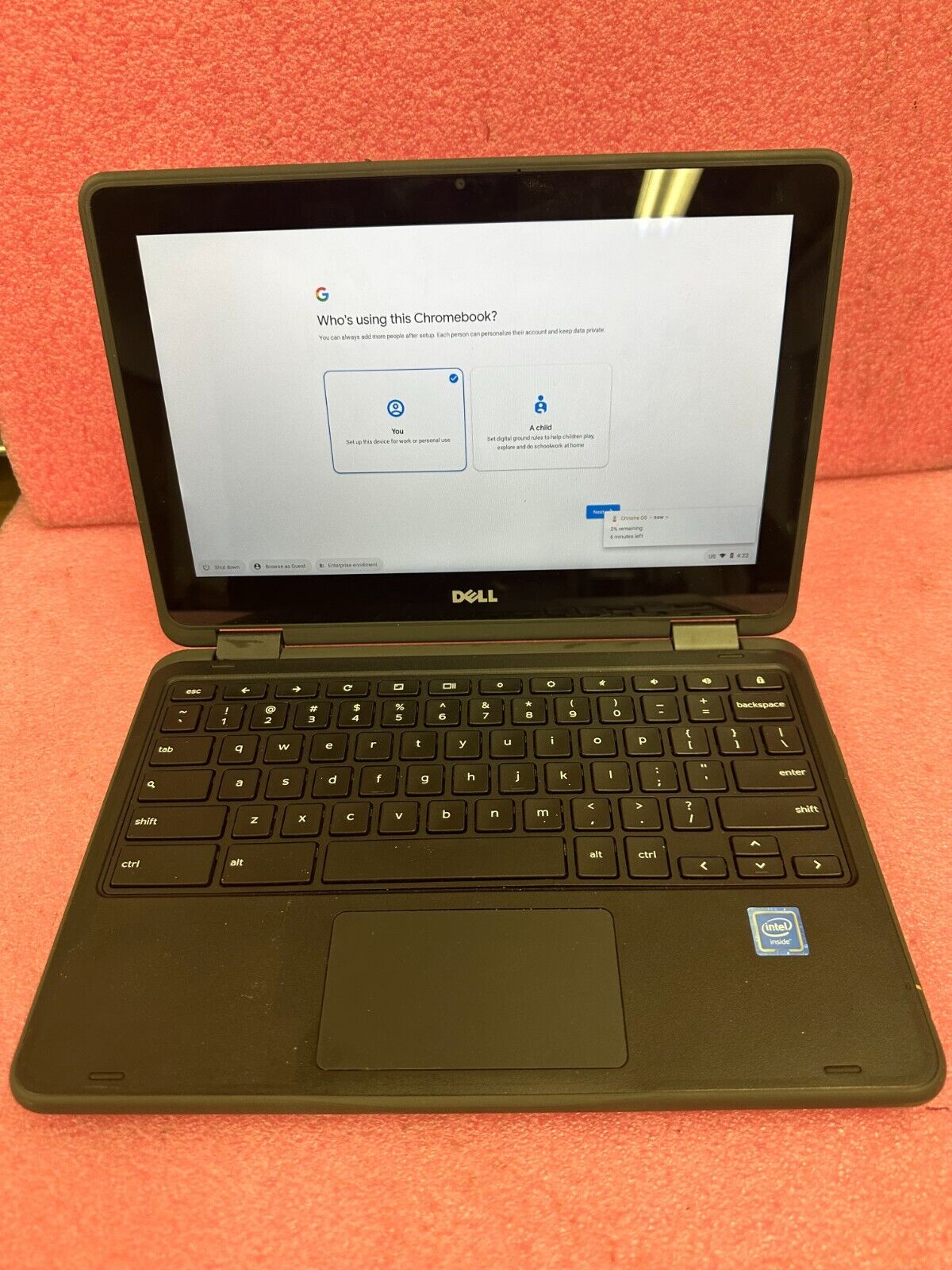 LOT OF 10 Dell Chromebook  3189 Touchscreen Chromebook 2-in-1  Touchscreen