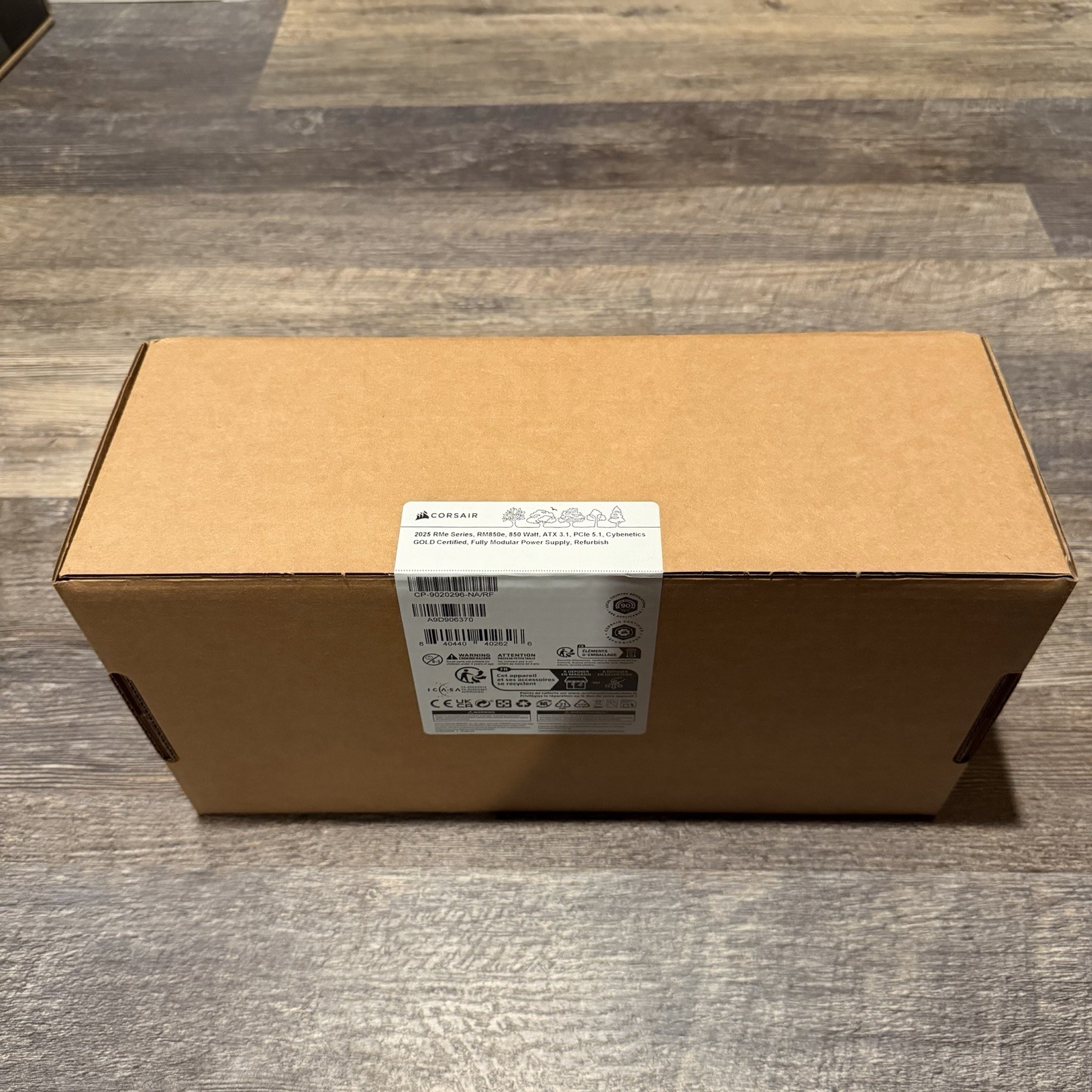 Corsair RMe RM850e 850W 80 Plus Gold Fully Modular Low Noise PCIE 12VHPWR Gaming