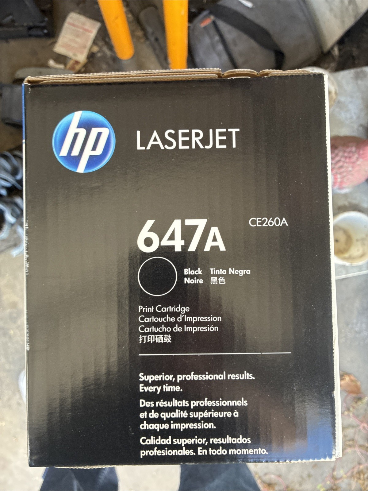 HP 647A Black (CE260A) Genuine Original Laser Toner For CP4025 CP4525 HP 647A Black (CE260A) Genuine Original Laser Toner For CP4025 CP4525