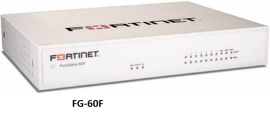 Fortinet FortiGate FG-60F Network Security Firewall 10xGE LAN port Switch DMZ
