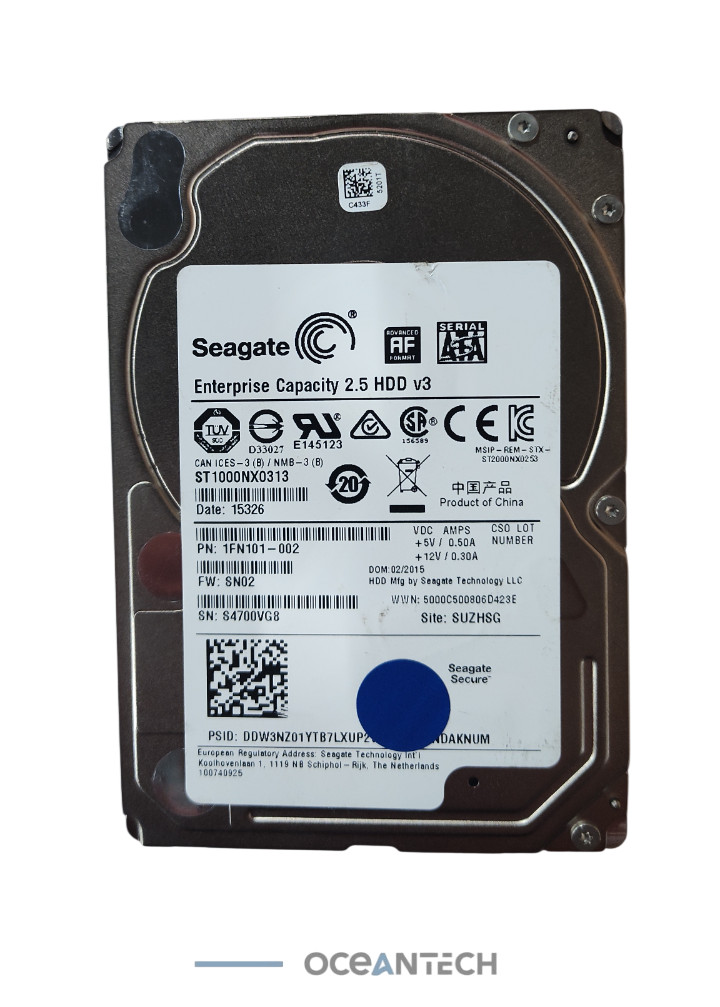 Seagate ST1000NX0313 Enterprise 1 TB 2.5\