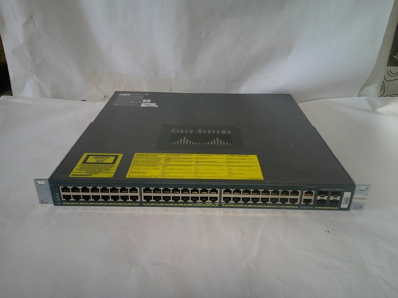 Cisco Catalyst 4948 WS-C4948-E 48 Port Gigabit Switch
