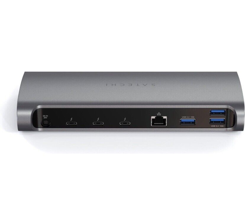 Satechi Thunderbolt 4 Slim Hub 5-in-1 USB-C 60W, 8k or Dual 4K Display Openbox