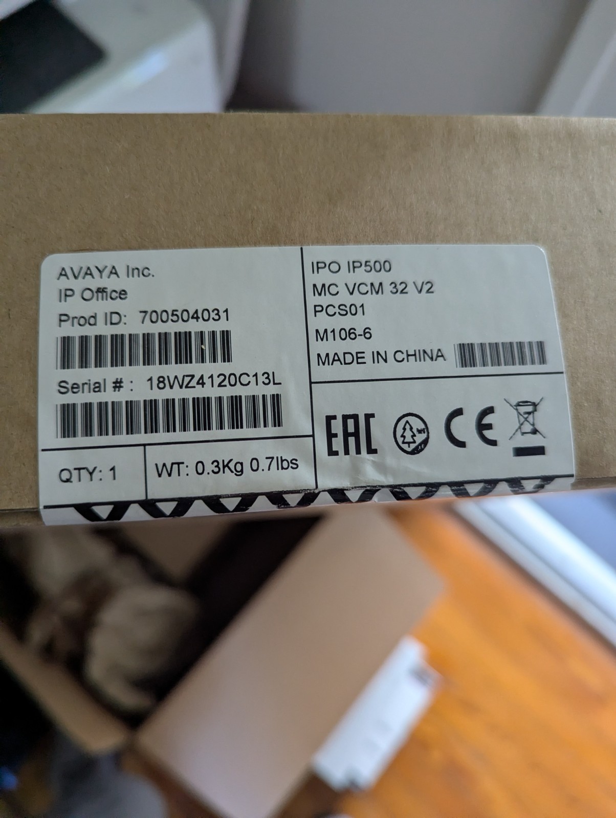 Avaya IP Office IP500 VCM 32 V2 Voice Compression Module 700504031 NIB