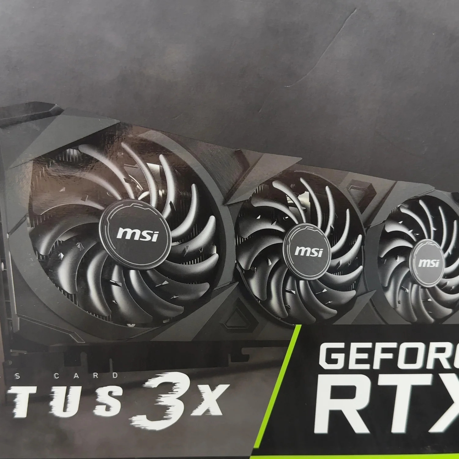 MSI GeForce RTX 3080 Ti Ventus 3X OC 12GB GDDR6X Graphics Card 912-V389-089 MSI GeForce RTX 3080 Ti Ventus 3X OC 12GB GDDR6X Graphics Card 912-V389-089