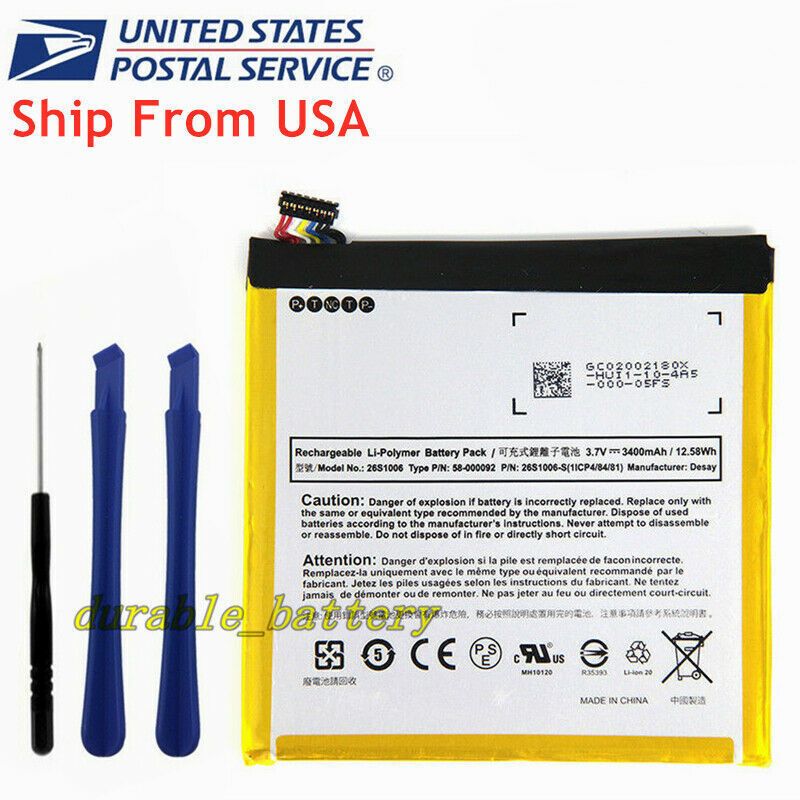 New Battery For Amazon Fire HD 6 7 8 10 Kindle Fire 7 5th 7th 9th 11th 2012-2021