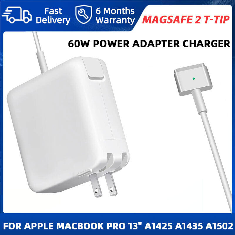 60W Power Adapter Charger for Apple Macbook Pro 13\