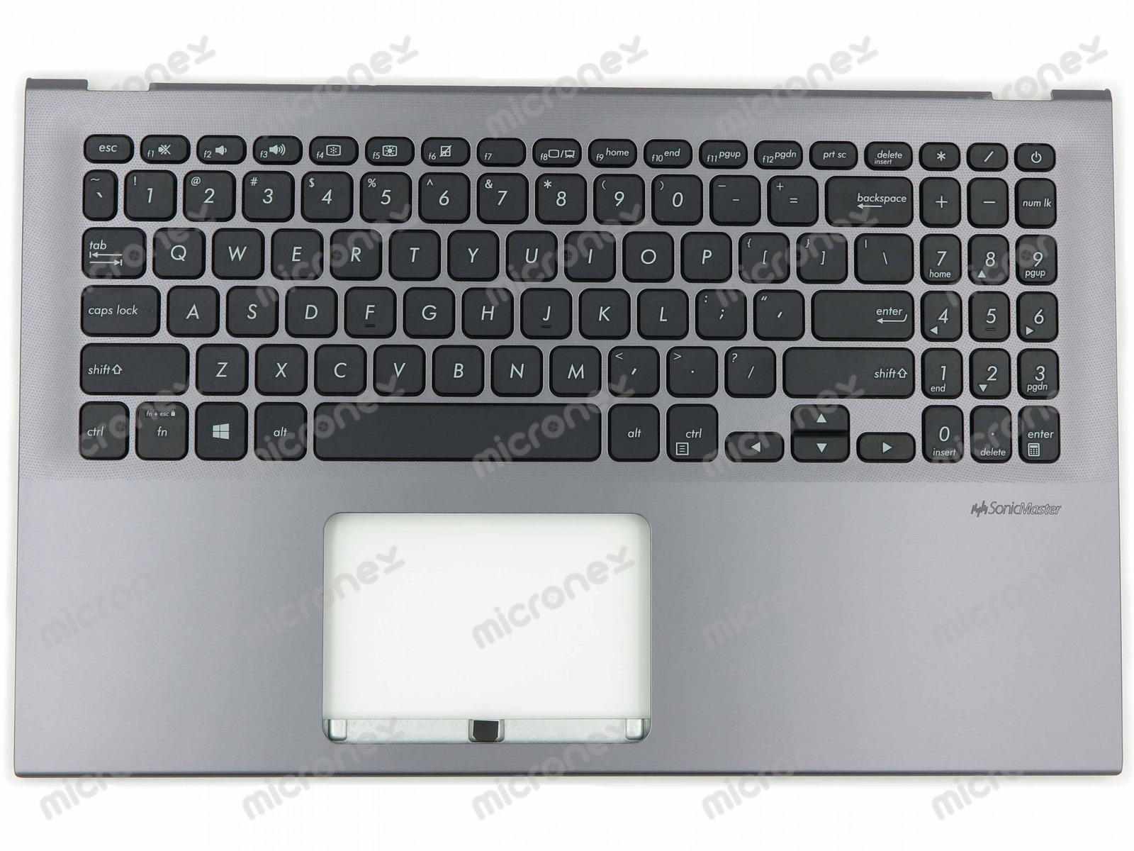 FOR Asus VivoBook F512JA F512JP Palmrest Keyboard US-International