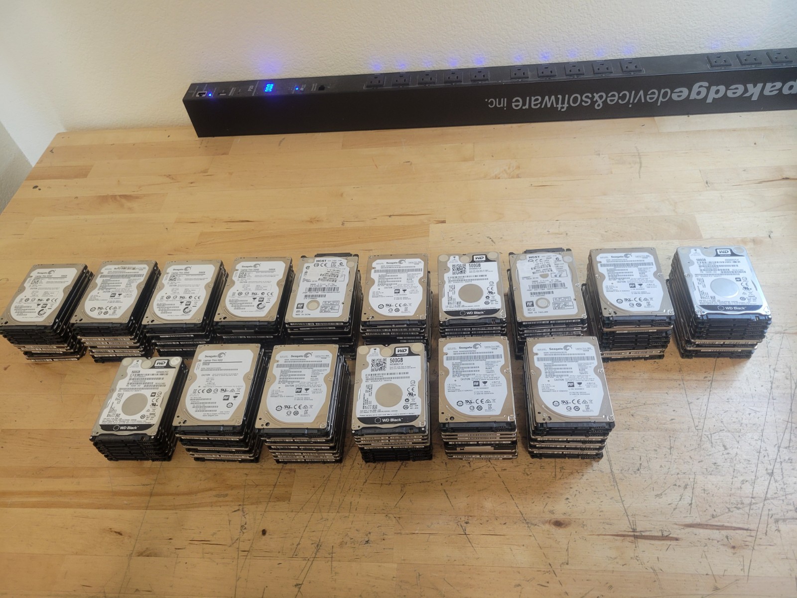 Lot of 157 500gb 500 GB SATA Laptop Hard Drive HDD LOT READ Lot of 157 500gb 500 GB SATA Laptop Hard Drive HDD LOT READ