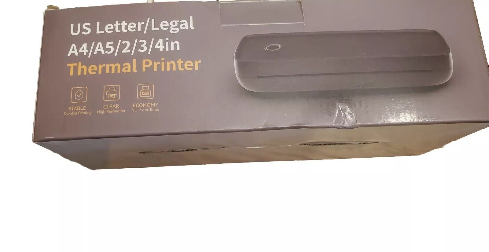 US Letter Legal A4 A5 2 3 4 in Thermal Printer Portable A80