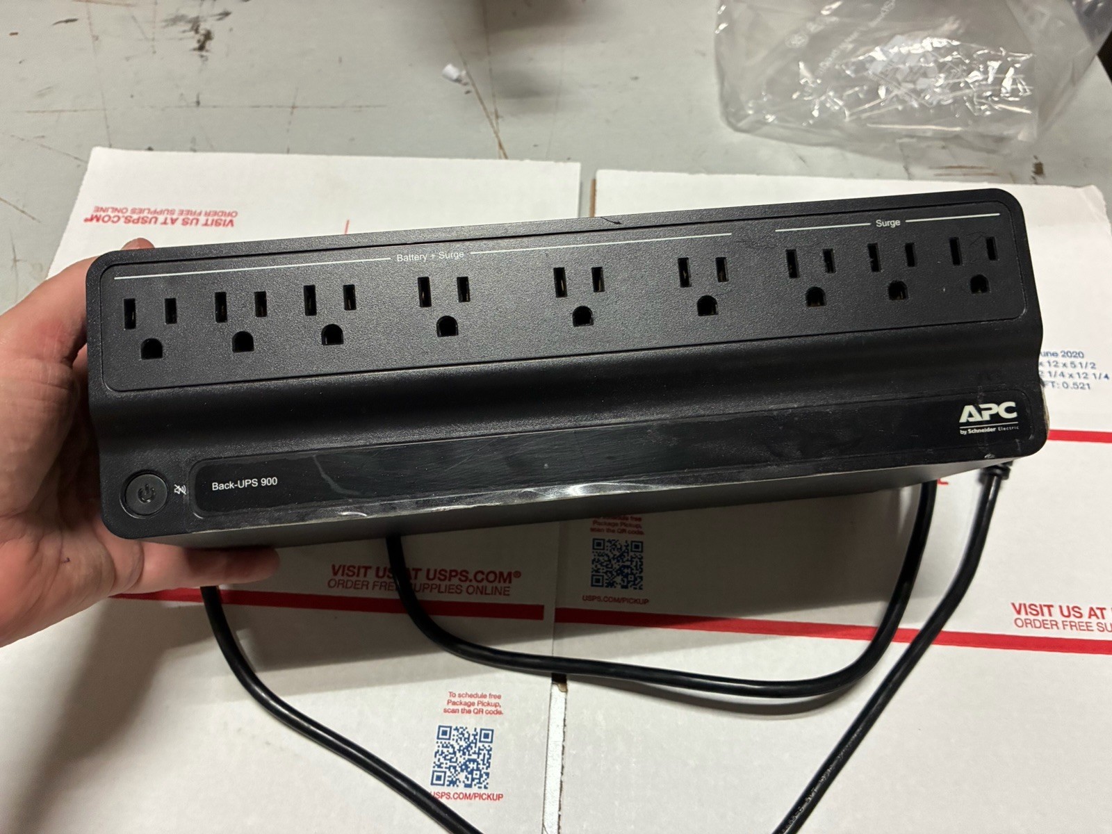 APC BN900M Back-UPS 900 900VA 480W Battery Backup & Surge Protector NO BATTERY APC BN900M Back-UPS 900 900VA 480W Battery Backup & Surge Protector NO BATTERY