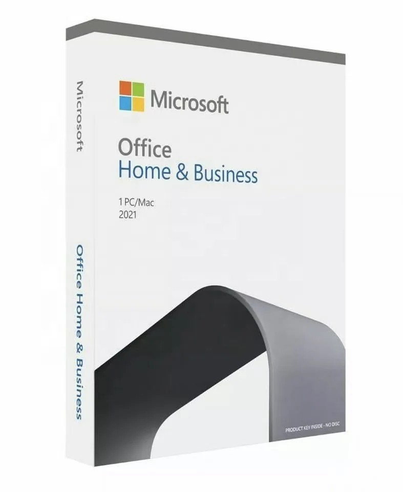 Microsoft Office 2021 Home & Business 1 PC Retail Box New Sealed for Windows
