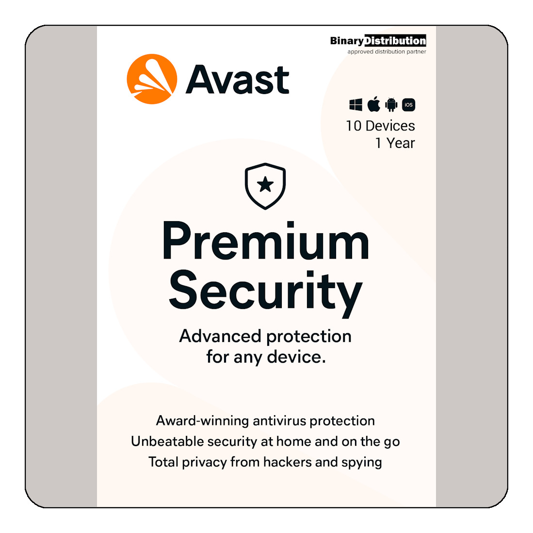 Avast Premium Security 2024 - 10 Devices - 1 Year - [Download]