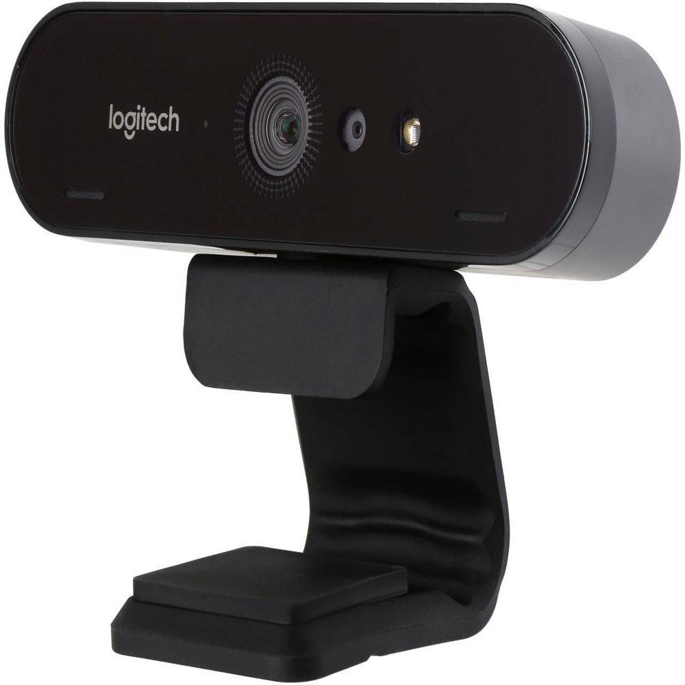 Logitech Brio 4K HD Video Calling Noise-Canceling Mic Auto Correction Webcam
