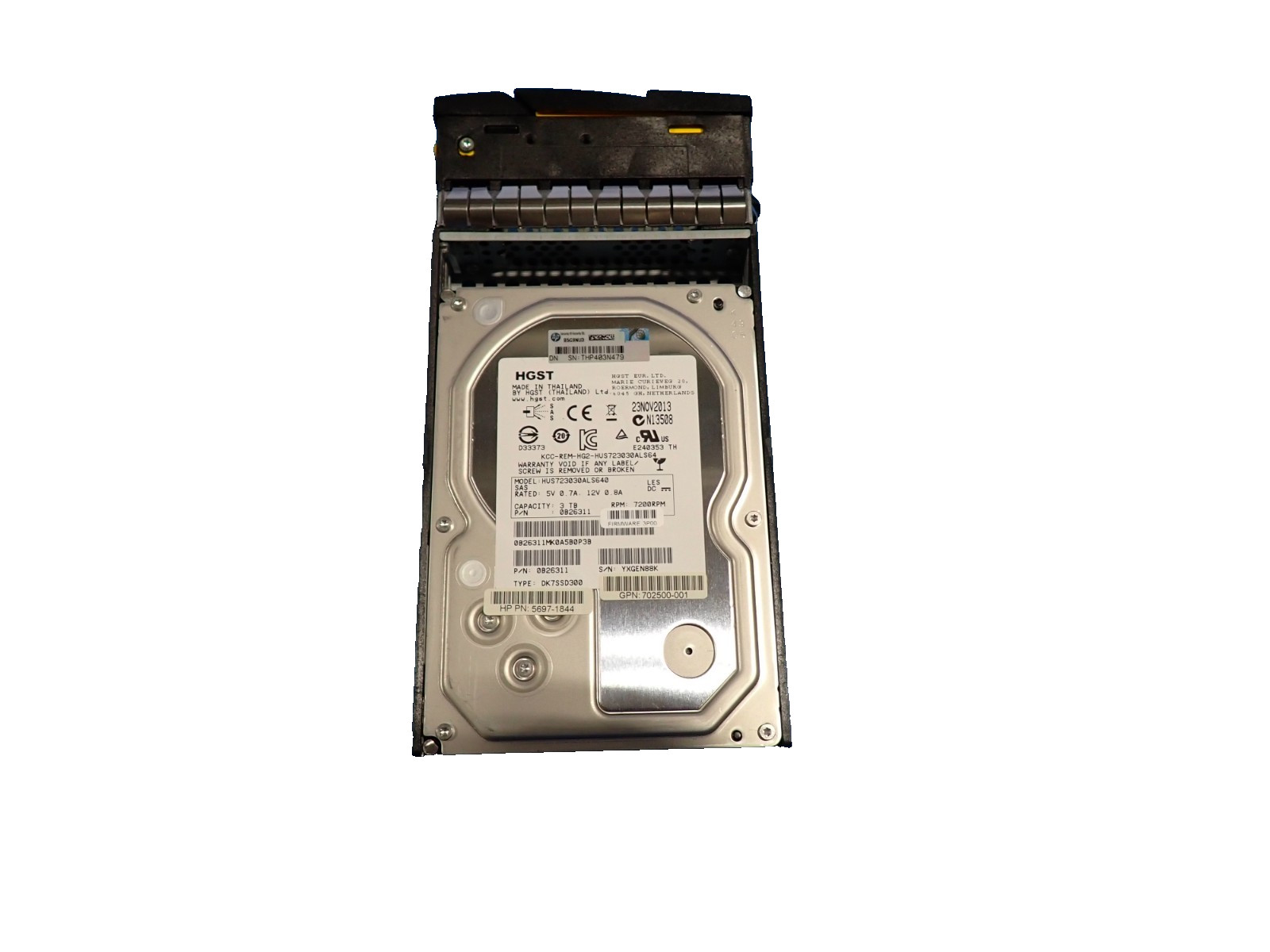 HGST HUS723030ALS640 Ultrastar 7K3000 3TB SAS 3.5 HDD Internal Hard Disk Drives HGST HUS723030ALS640 Ultrastar 7K3000 3TB SAS 3.5 HDD Internal Hard Disk Drives