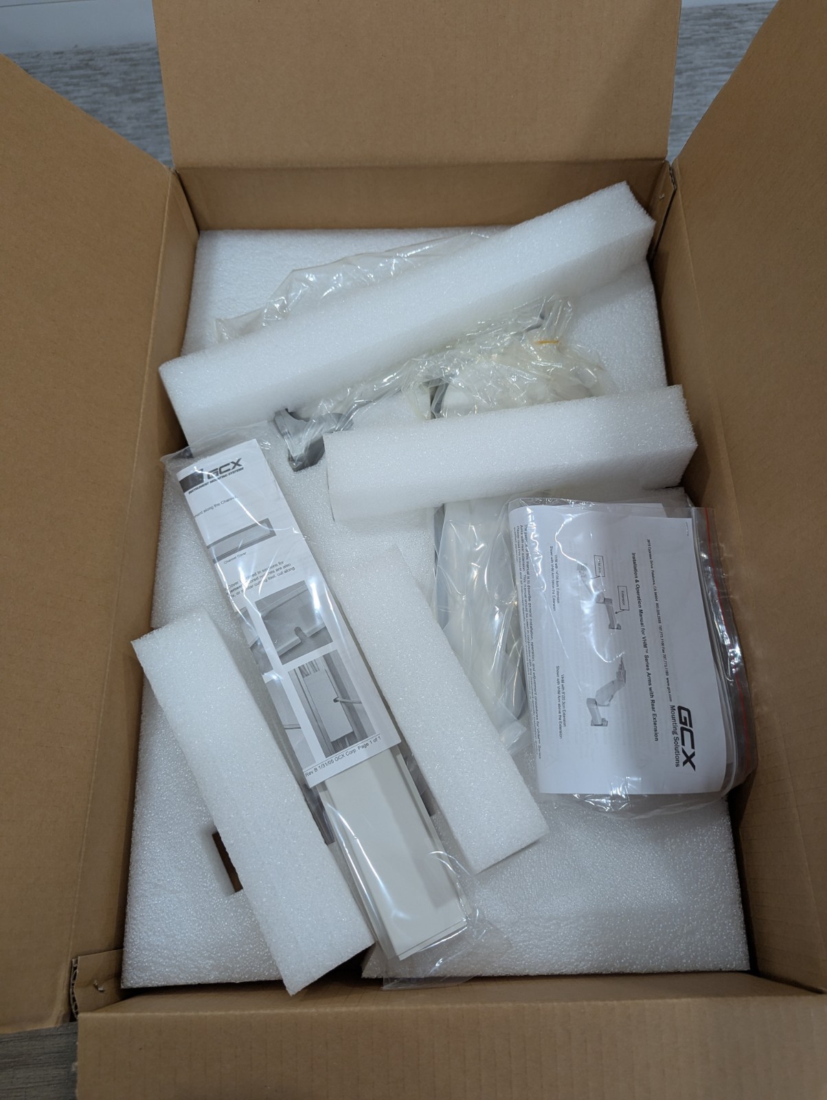 GCX Variable Height Arm-WS-0004-57C New In Box GCX Variable Height Arm-WS-0004-57C New In Box