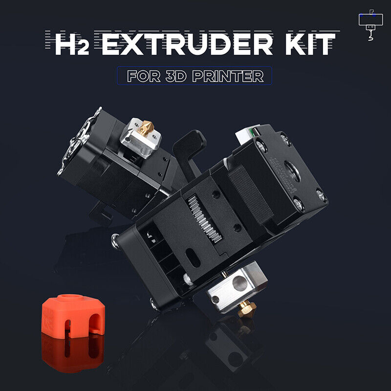 BIQU H2 V2.0 Direct Extruder 24V Dual Drive Gear Extrusion For Ender3 B1 BX CR10