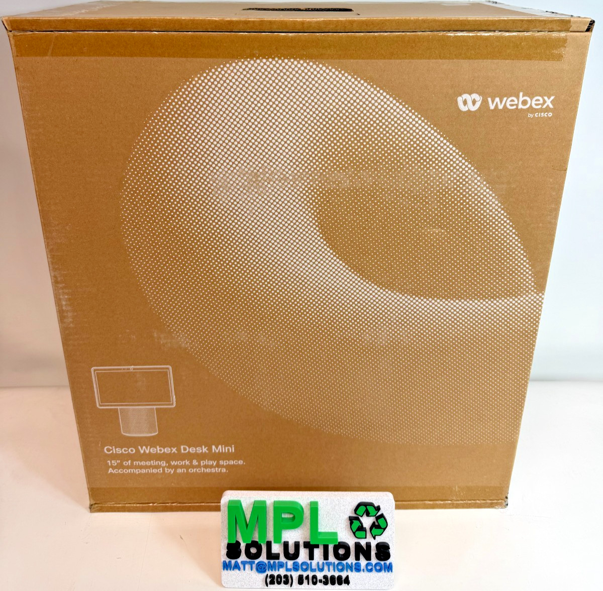 NEW SEALED CISCO Webex Desk Mini CS-DESKMINI-K9 15.6 NEW SEALED CISCO Webex Desk Mini CS-DESKMINI-K9 15.6