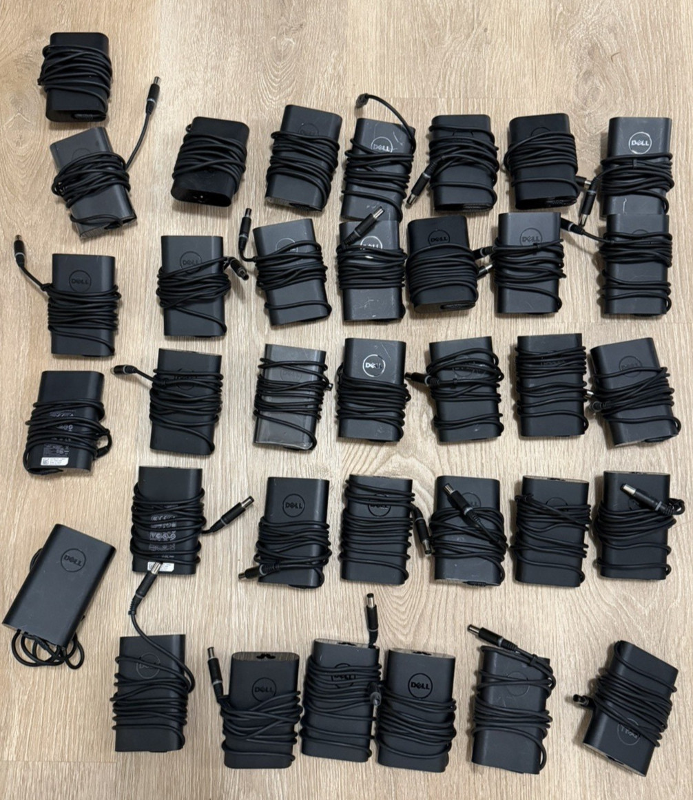 OEM Lot of 40 Dell Latitude AC Adapter Charger 65W 19.5V 3.34A JNKWD 6TFFF OEM Lot of 40 Dell Latitude AC Adapter Charger 65W 19.5V 3.34A JNKWD 6TFFF