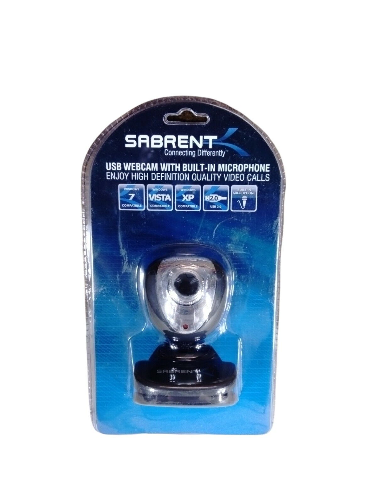 Sabrent USB Web Camera Color USB 2.0 with Built-in Audio Microphone SBT-WCCK