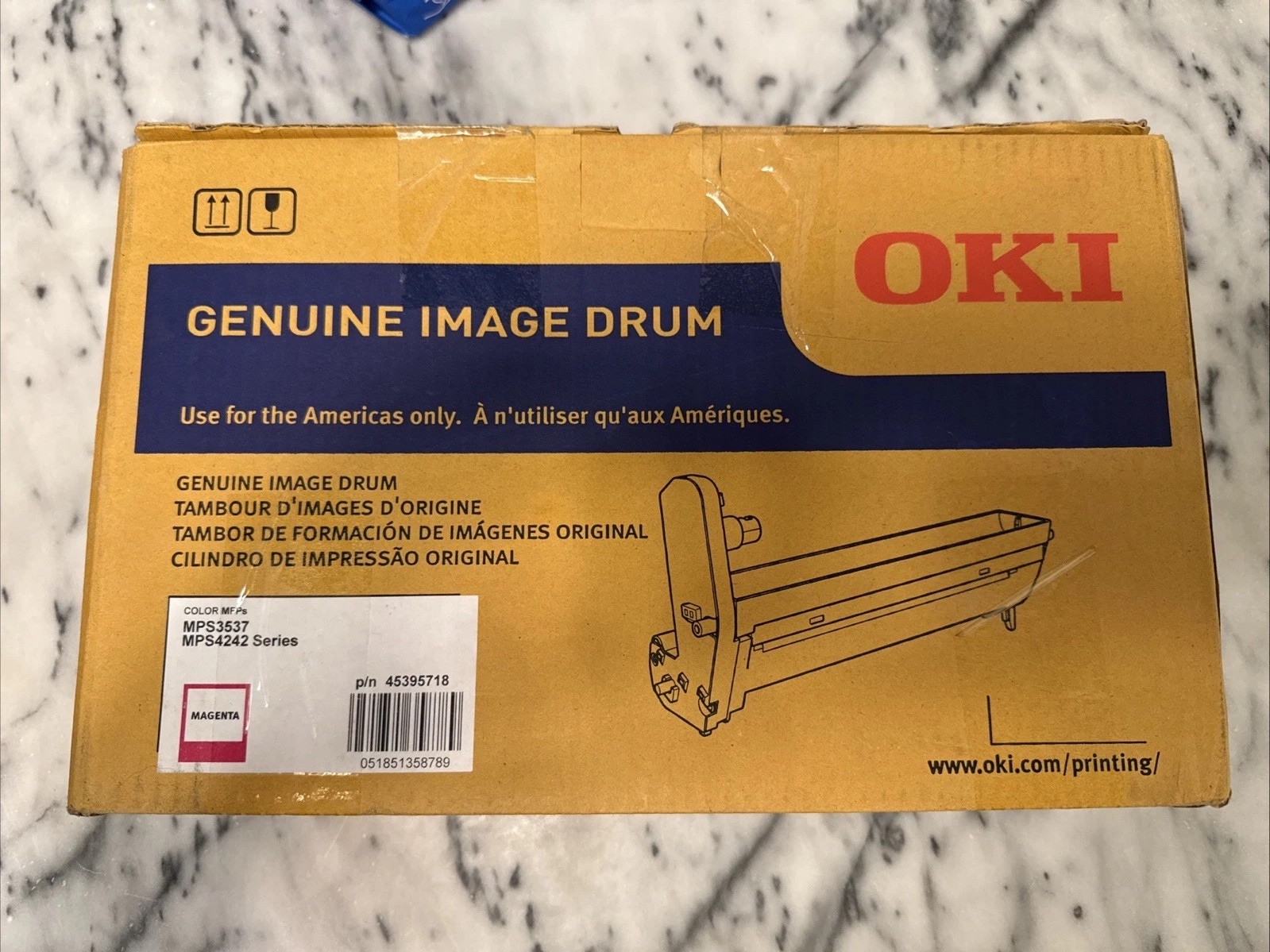 GENUINE OKI 45395718 Magenta IMAGE DRUM GENUINE OKI 45395718 Magenta IMAGE DRUM