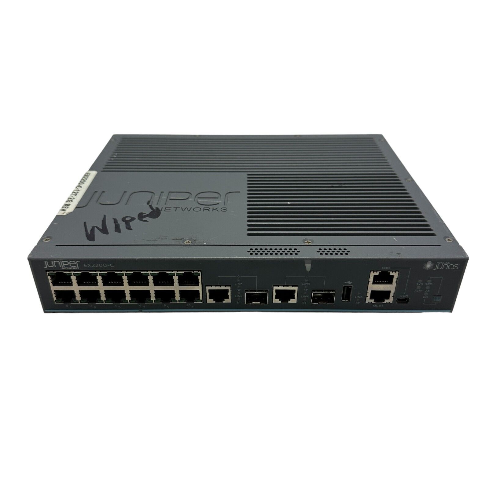 Juniper EX2200-C EX2200-C-12T-2G 12-Port Gigabit Ethernet PoE Network Switch