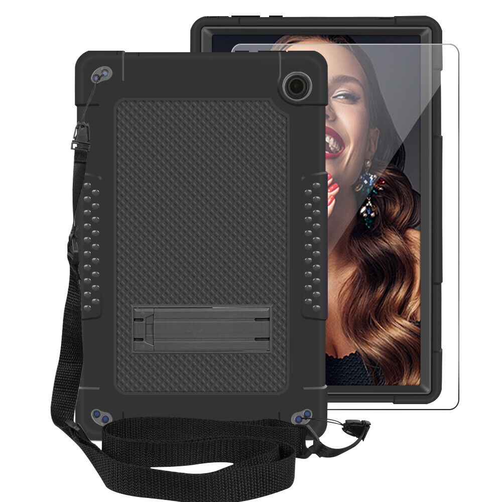 for Walmart Onn 11.6 Pro Tablet Case with Screen Protector Shoulder Strap Stand